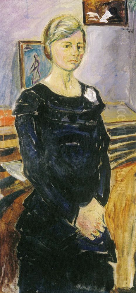 Maggie Torkildsen Oil Painting by Edvard Munch