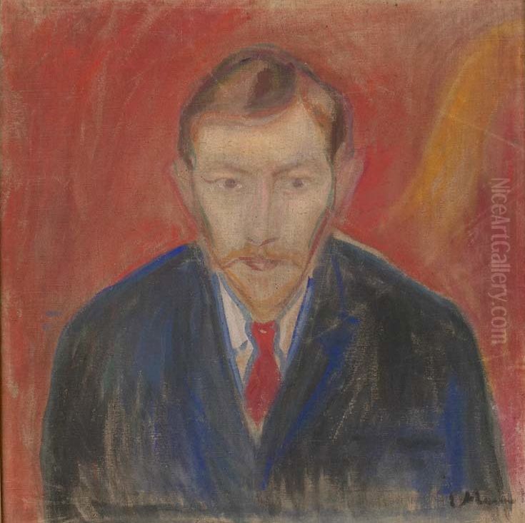Marcel Archinard Oil Painting by Edvard Munch
