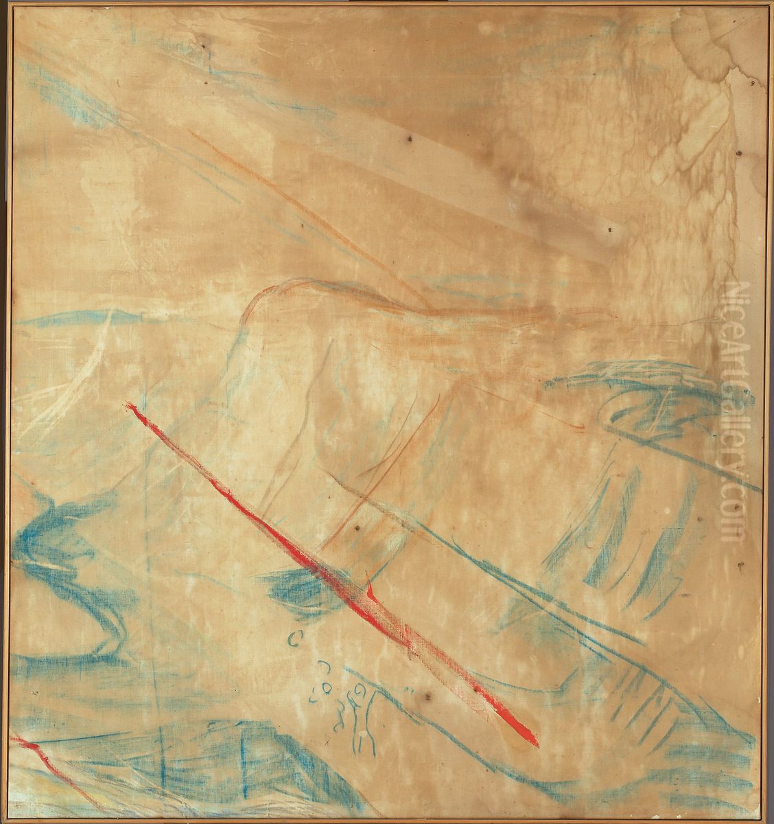 Sun Rays Oil Painting by Edvard Munch