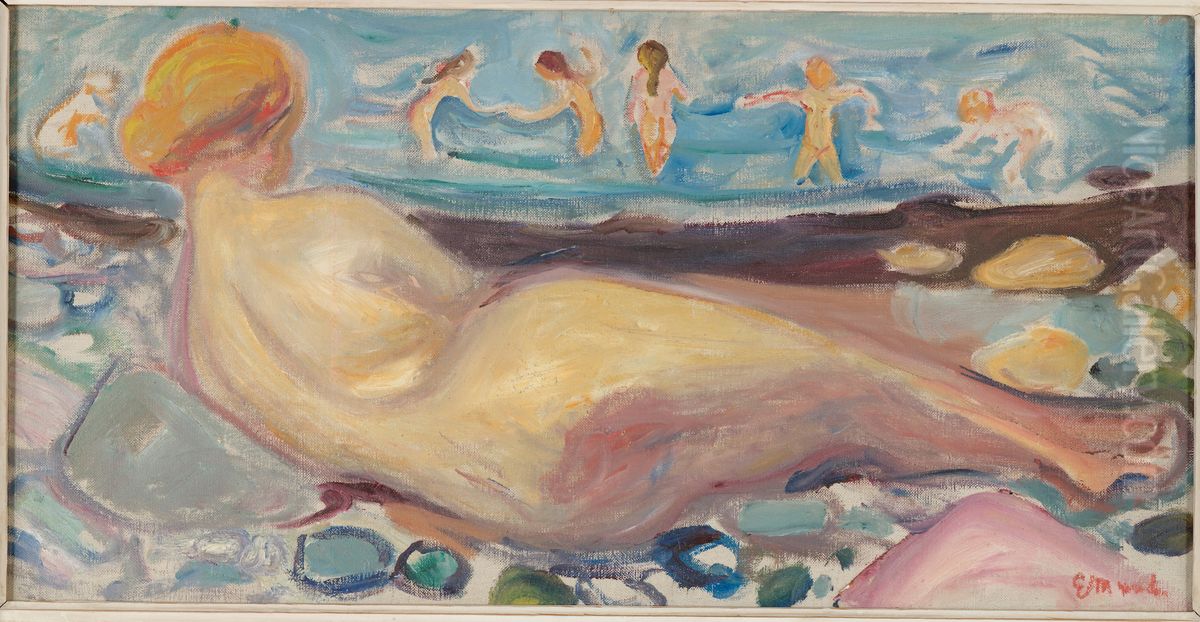 Venus Oil Painting by Edvard Munch