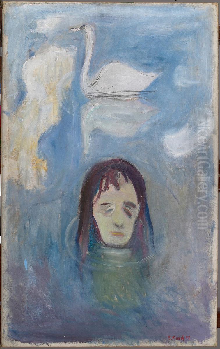Vision Oil Painting by Edvard Munch