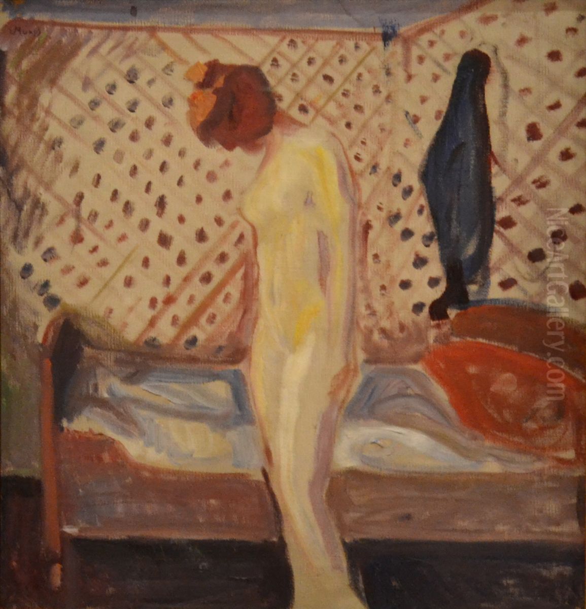 Weeping Woman Oil Painting by Edvard Munch