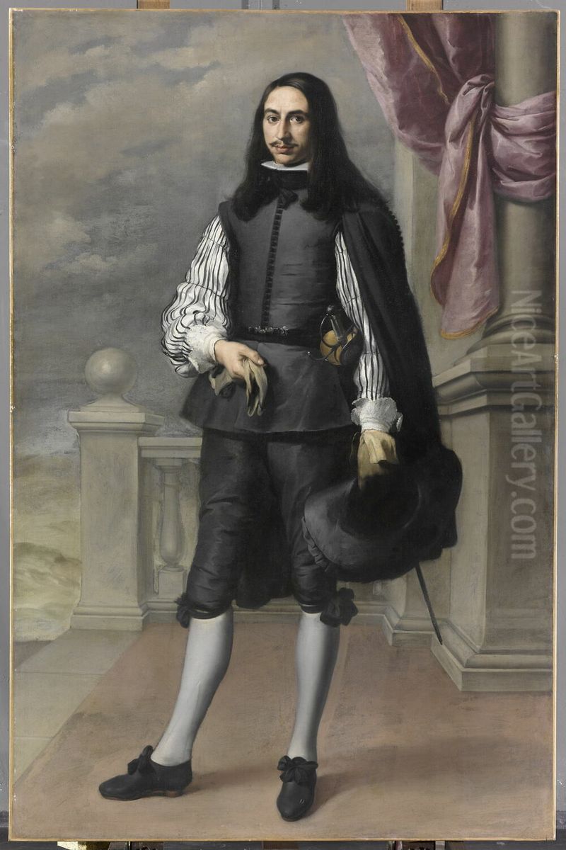 Portrait of Inigo Fernandez de Velasco Oil Painting by Bartolome Esteban Murillo