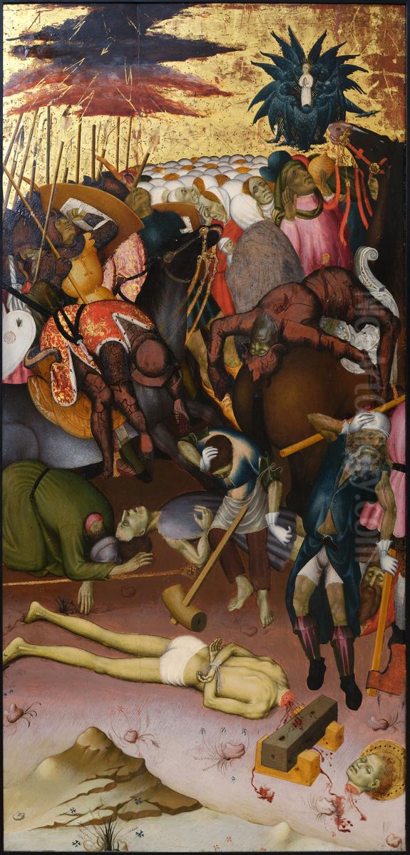 The Decapitation of Saint George Oil Painting by Bernat Martorell