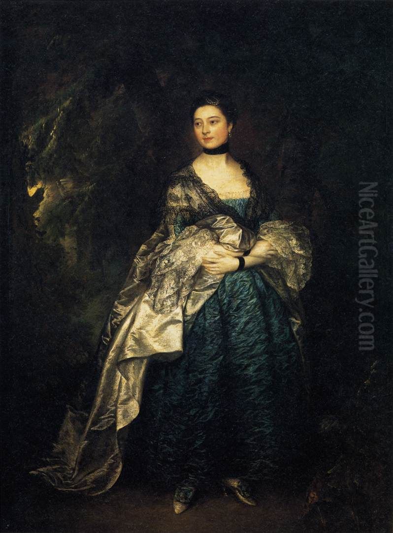 Lady Alston Oil Painting by Thomas Gainsborough