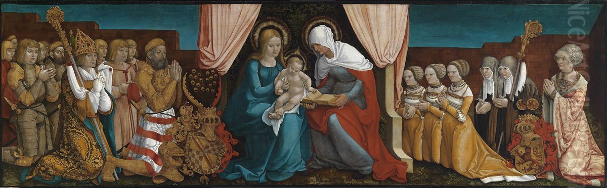 Markgrafentafel Oil Painting by Hans Baldung Grien