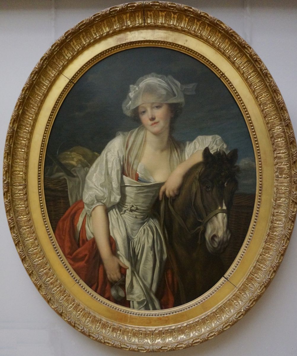 La laitiere Oil Painting by Jean-Baptiste Greuze