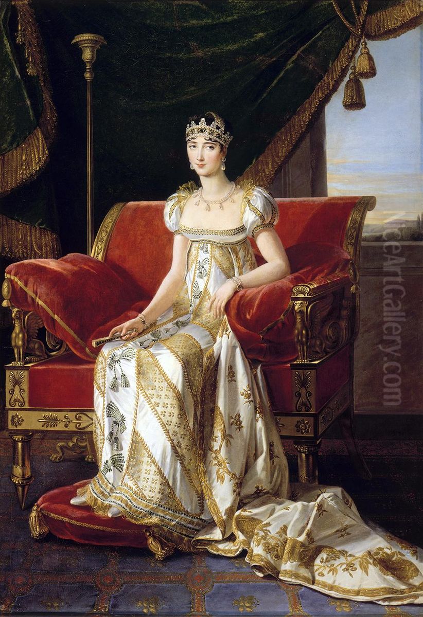 Pauline Bonaparte Oil Painting by Marie-Guillemine Benoist