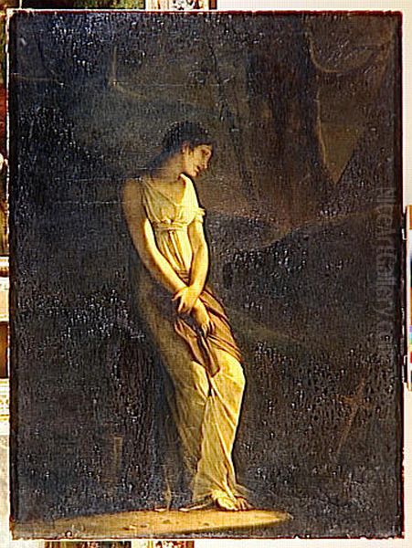 La mere infortunee Oil Painting by Constance Mayer