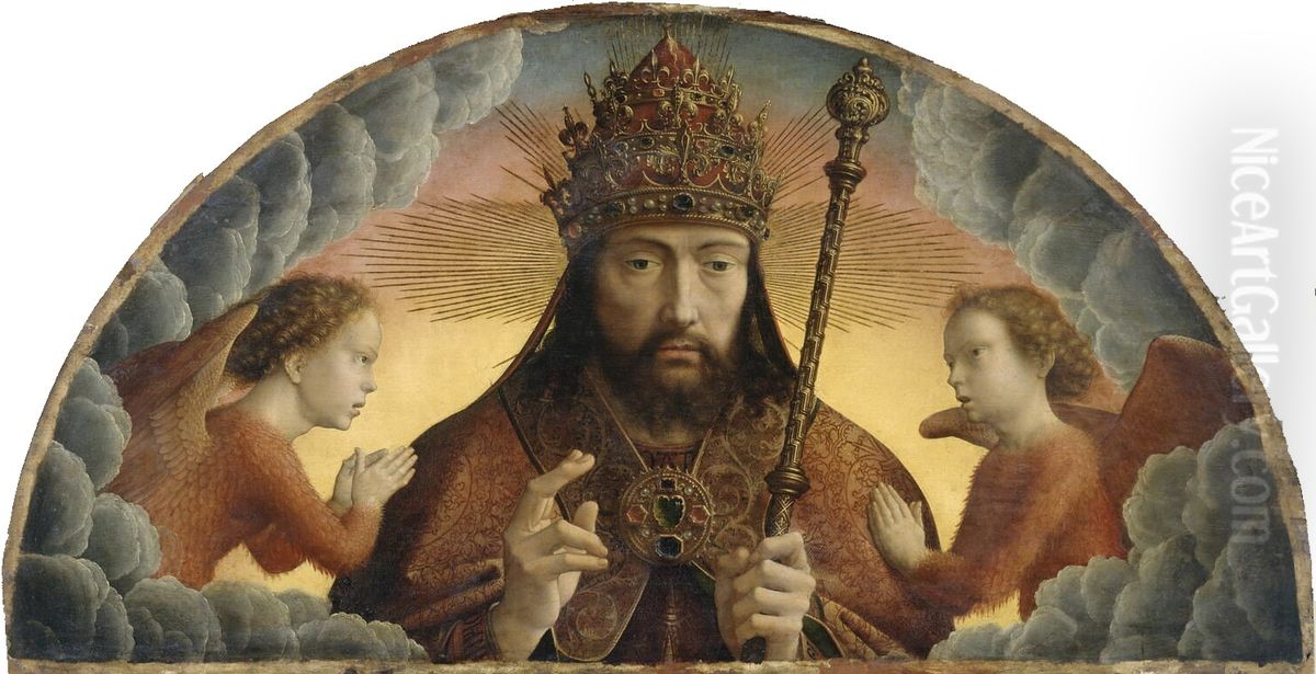 God the Father Oil Painting by Gerard David