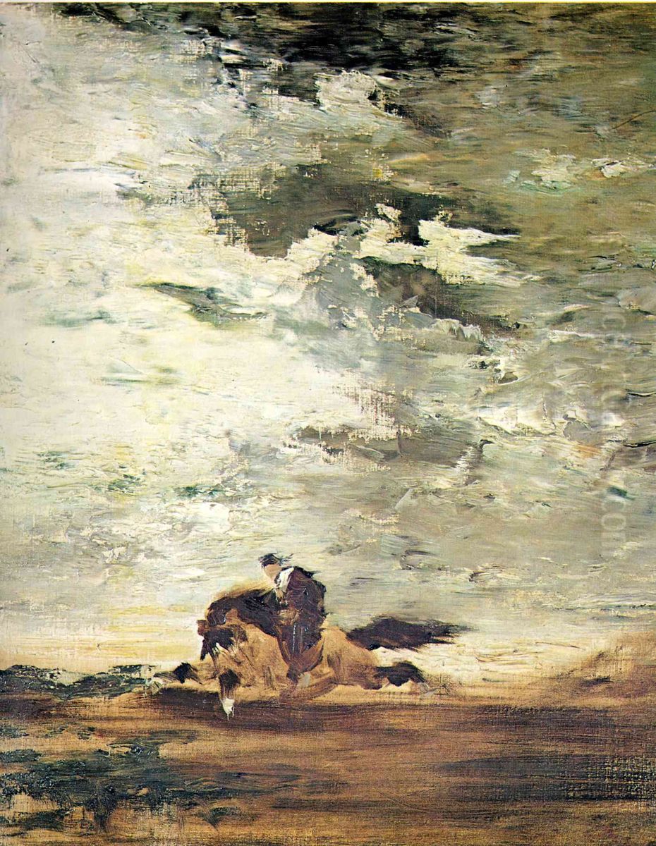 Horse Rider Oil Painting by Gustave Moreau