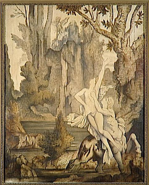 Enlevement de Dejanire Oil Painting by Gustave Moreau
