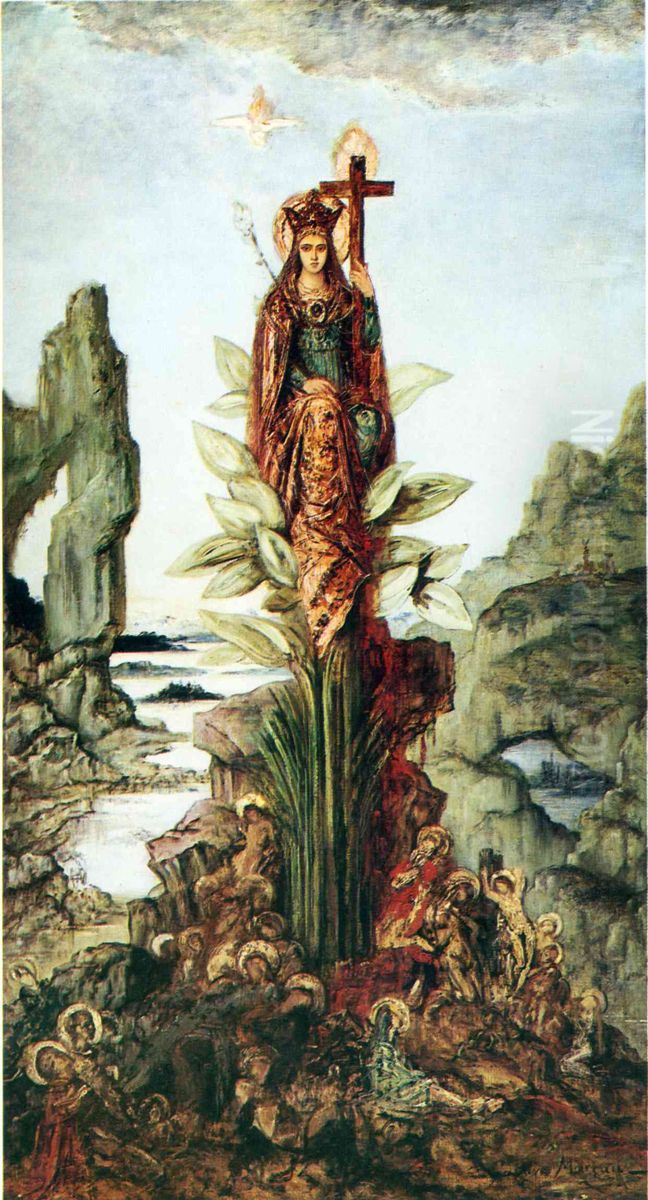 The Mystic Flower Oil Painting by Gustave Moreau
