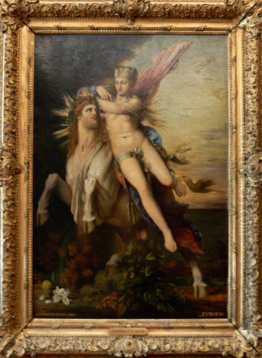 The Rape of Europe Oil Painting by Gustave Moreau