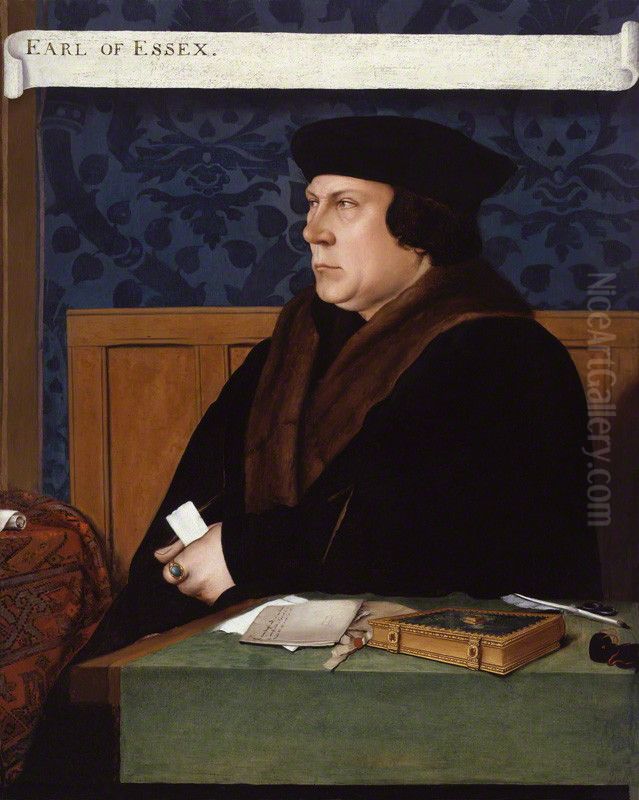 Thomas Cromwell, Earl of Essex Oil Painting by Hans Holbein the Younger