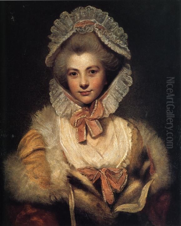 Portrait of Lavinia Bingham, Countess Spencer (1762-1831) Oil Painting by Of Sir Joshua Reynolds
