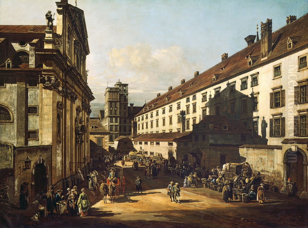 Vienna, Dominican Church Oil Painting by Bernardo Bellotto
