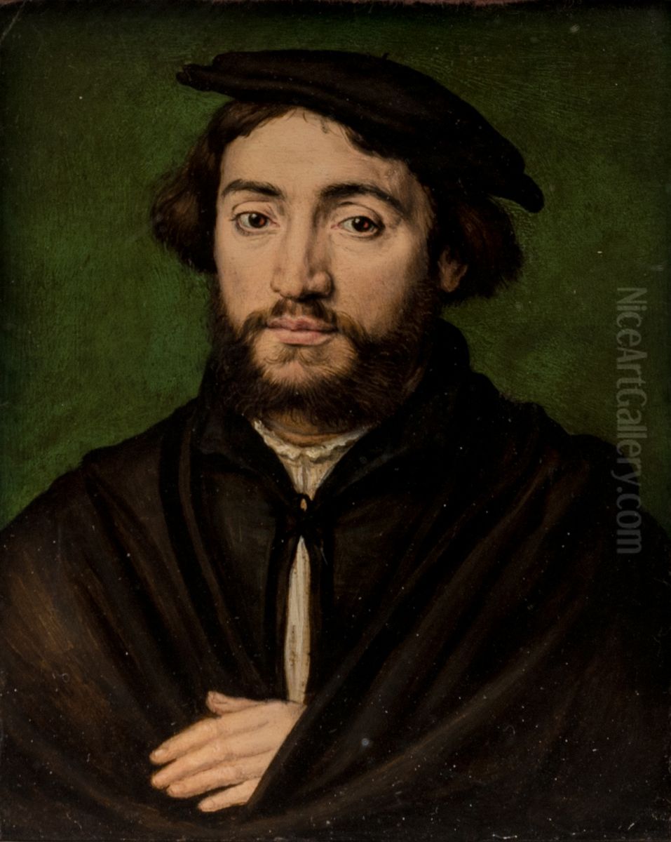 Pierre Aymeric. Oil Painting by Corneille De Lyon