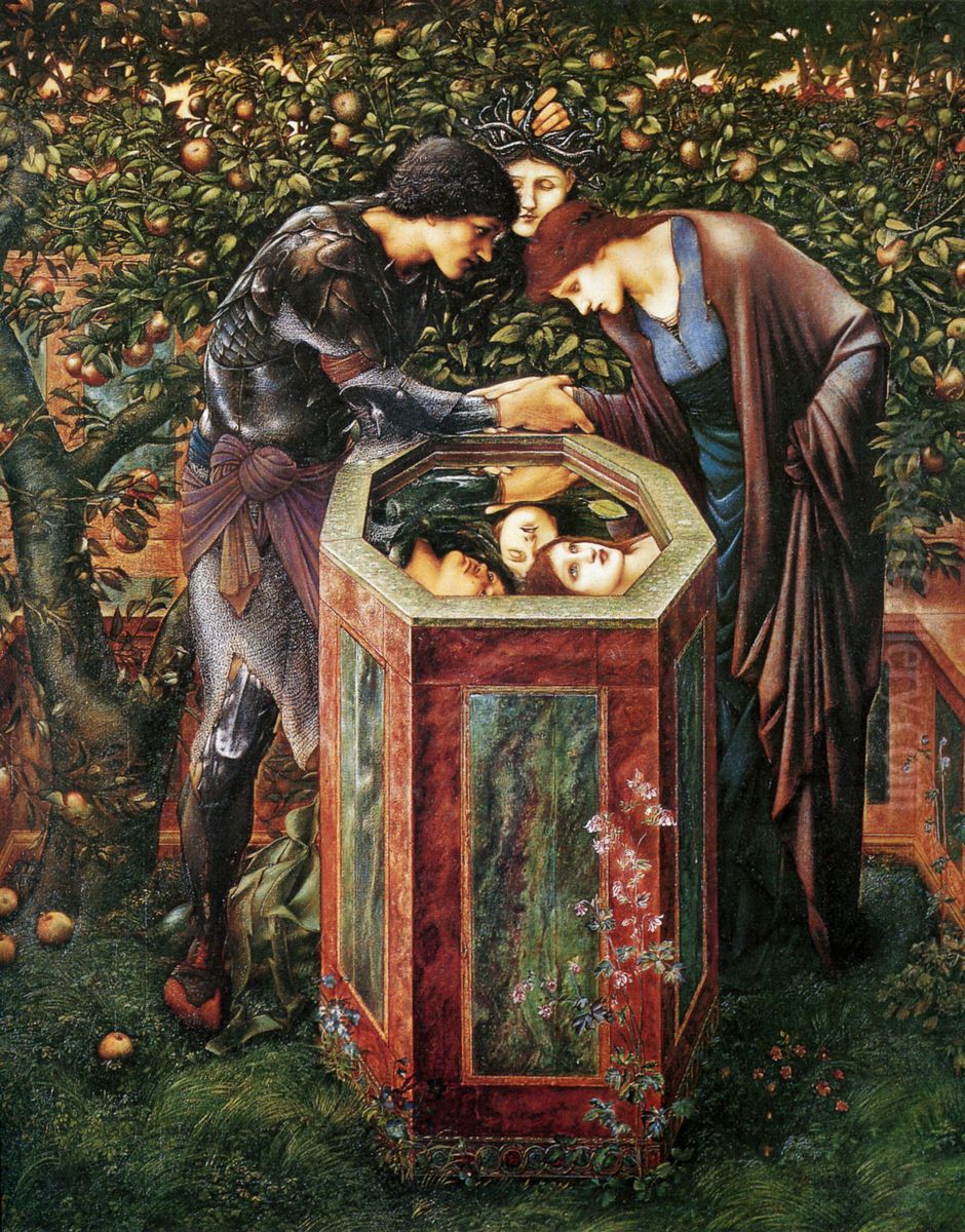 The Baleful Head(The Perseus Cycle 8) Oil Painting by Edward Burne-Jones