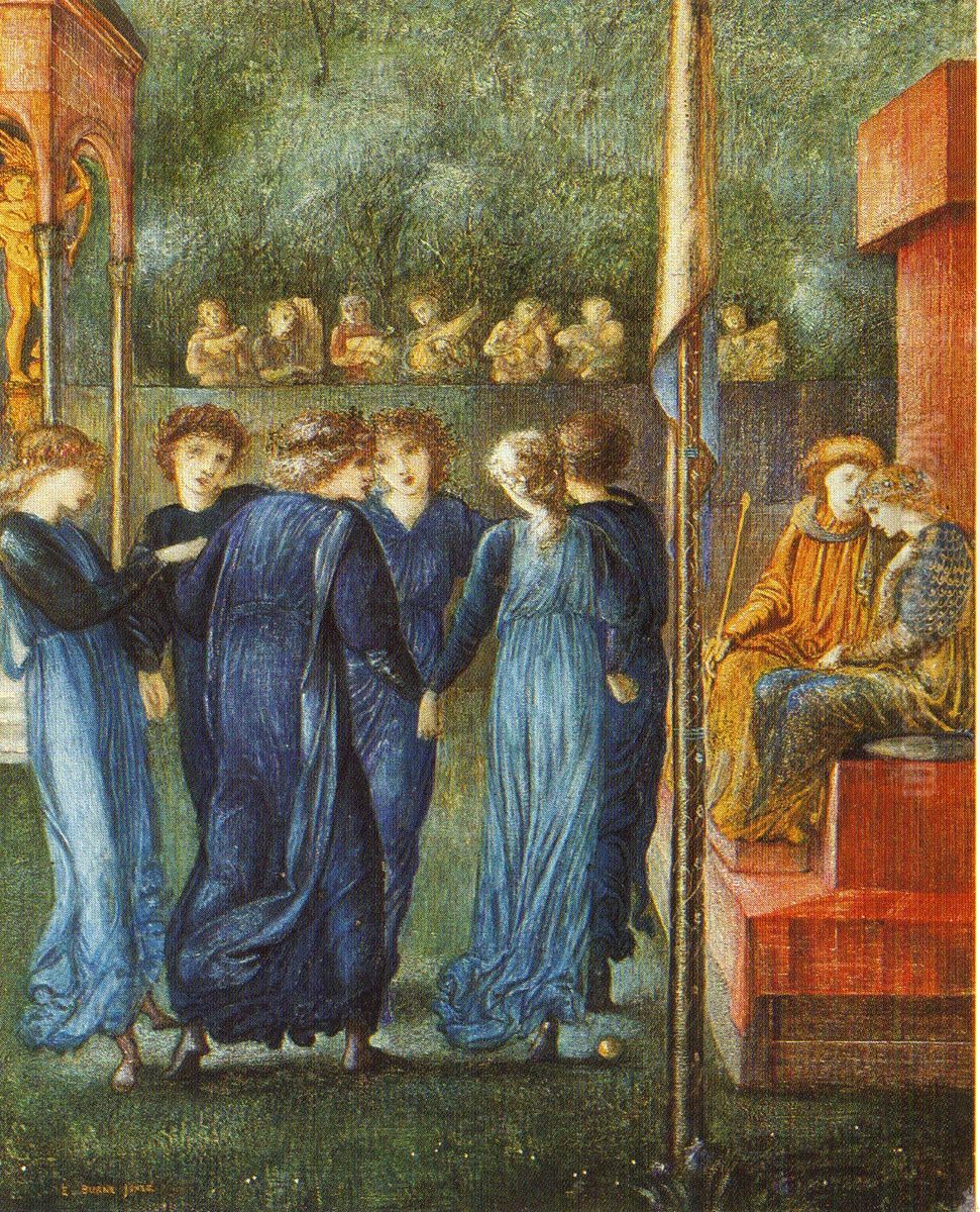 The King's Wedding Oil Painting by Edward Burne-Jones