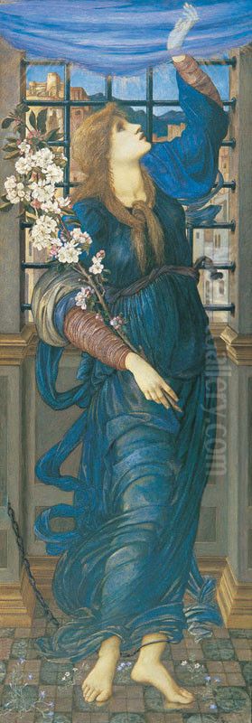 Spes, or Hope Oil Painting by Edward Burne-Jones