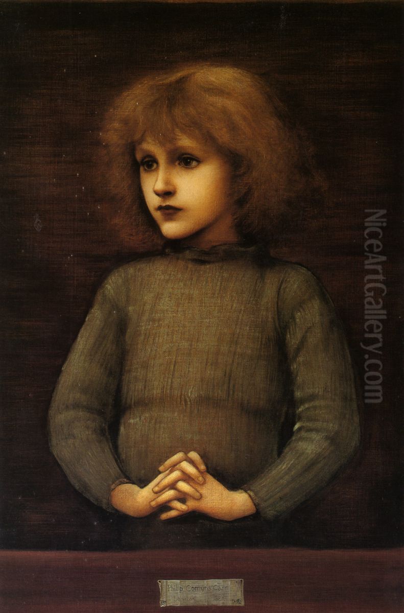 Philip Comyns Carr Oil Painting by Edward Burne-Jones