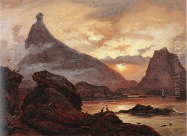 Hestmanden Oil Painting by Knud Baade