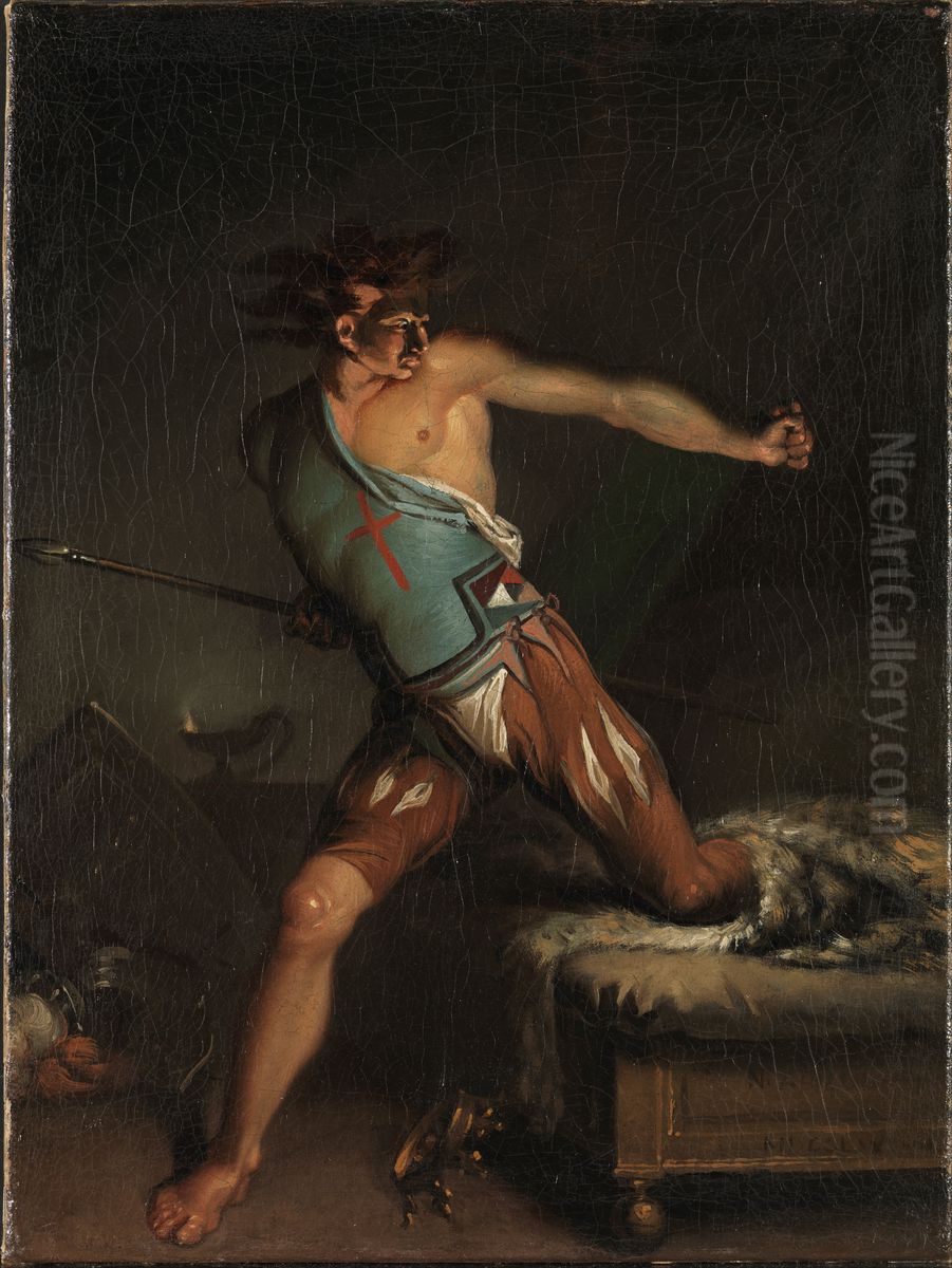 Richard III Oil Painting by Nicolai Abildgaard