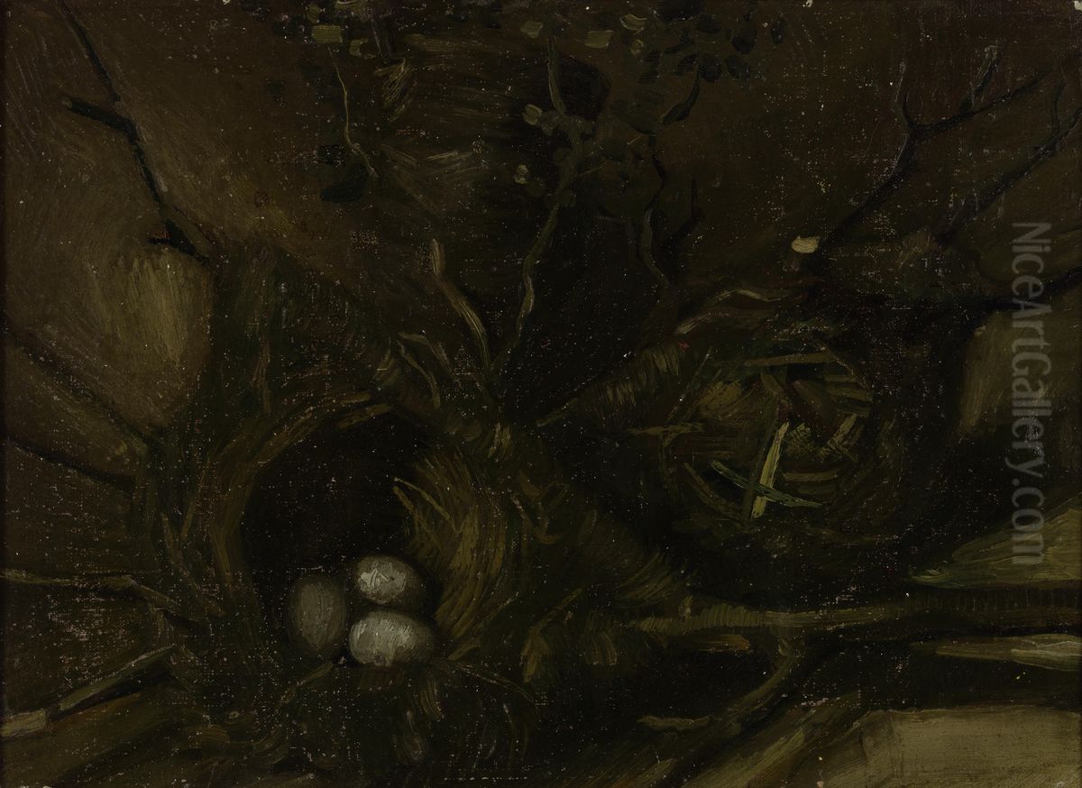 Birds' Nests Oil Painting by Vincent Van Gogh