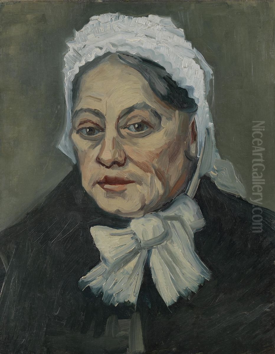 Portrait of an Old Woman Oil Painting by Vincent Van Gogh