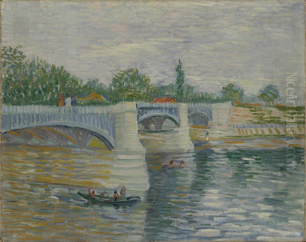 The Bridge at Courbevoie Oil Painting by Vincent Van Gogh