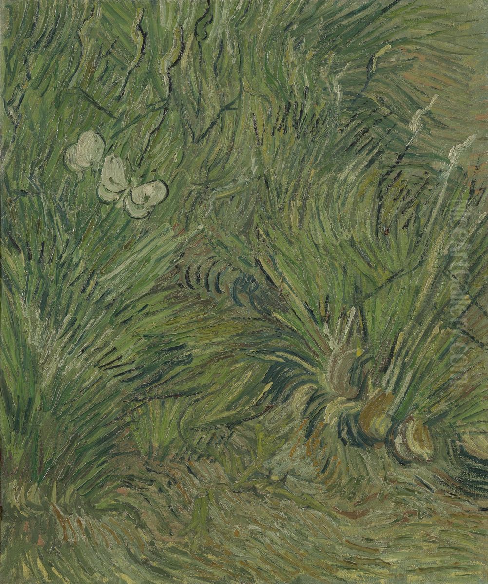 Tuin met vlinders Oil Painting by Vincent Van Gogh