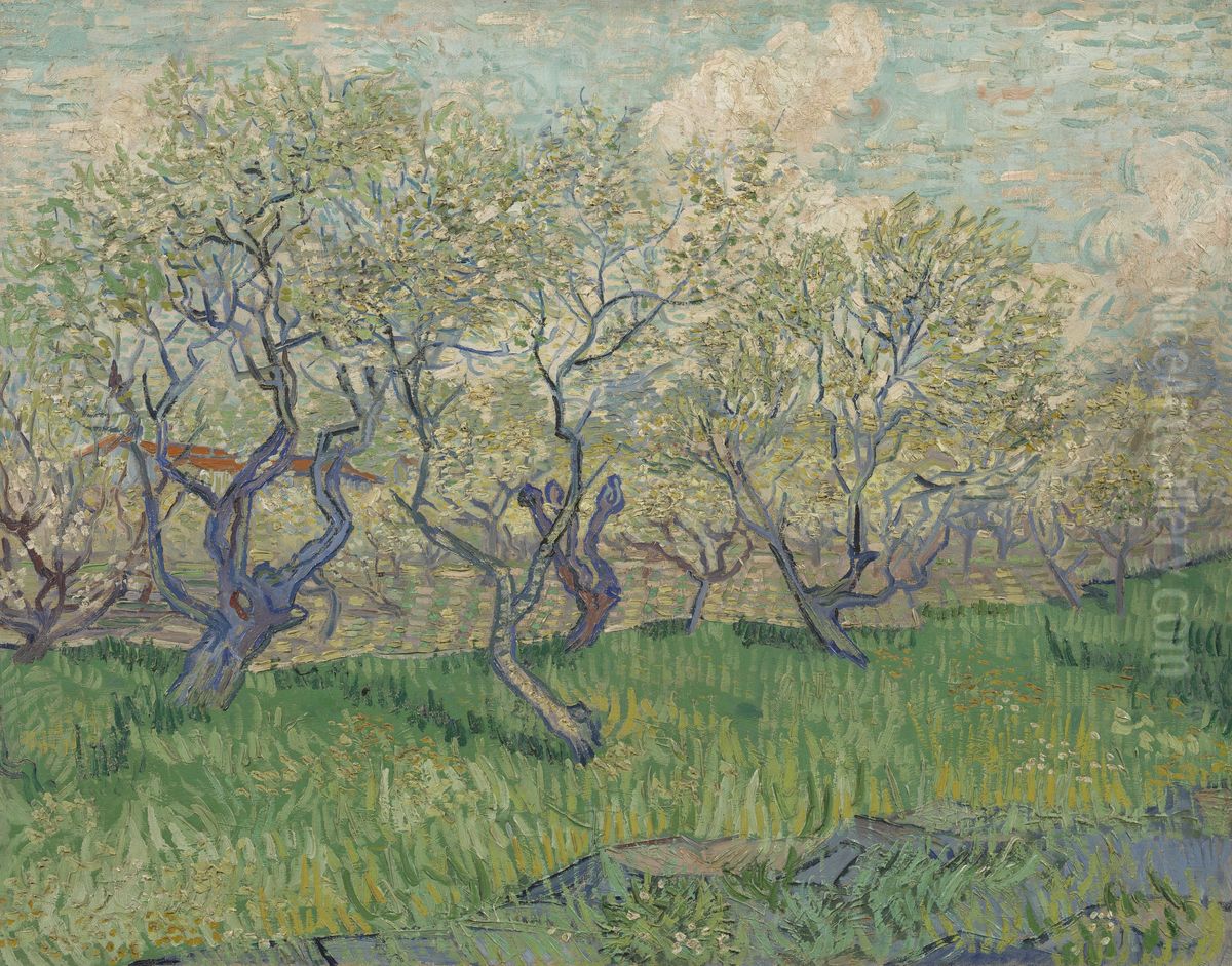 Bloeiende boomgaard Oil Painting by Vincent Van Gogh
