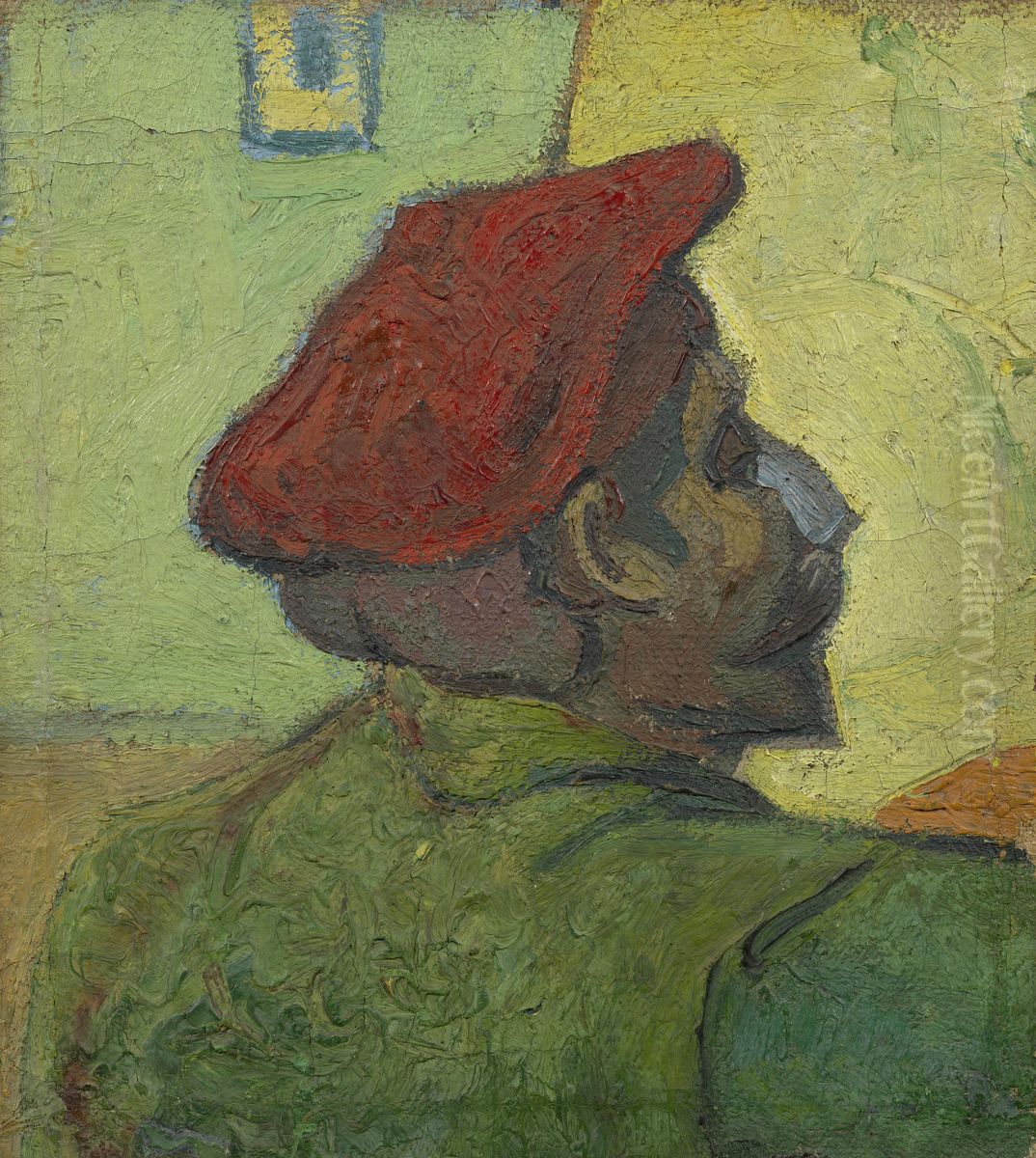 Portrait of Gauguin Oil Painting by Vincent Van Gogh