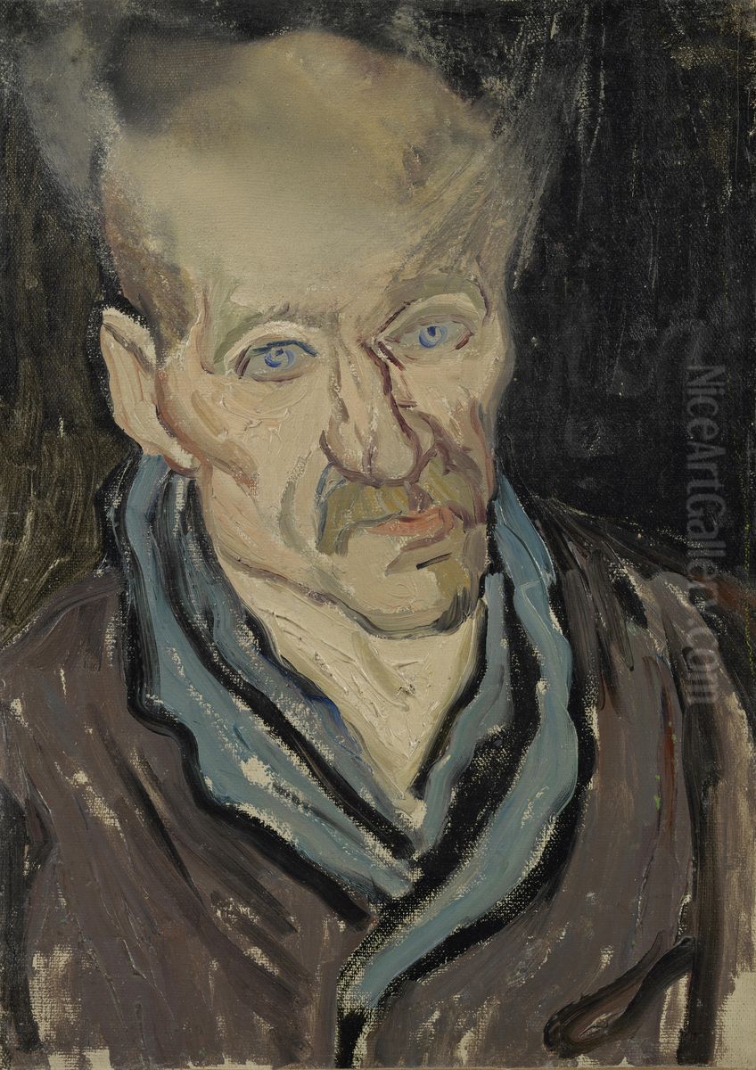 Portret van een man Oil Painting by Vincent Van Gogh
