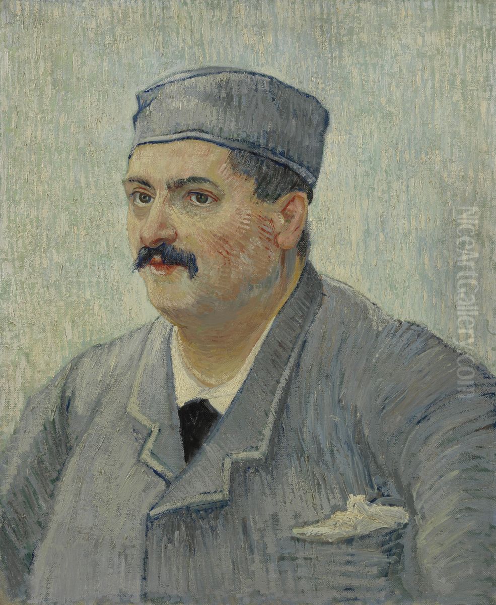 Portrait of Etienne-Lucien Martin Oil Painting by Vincent Van Gogh