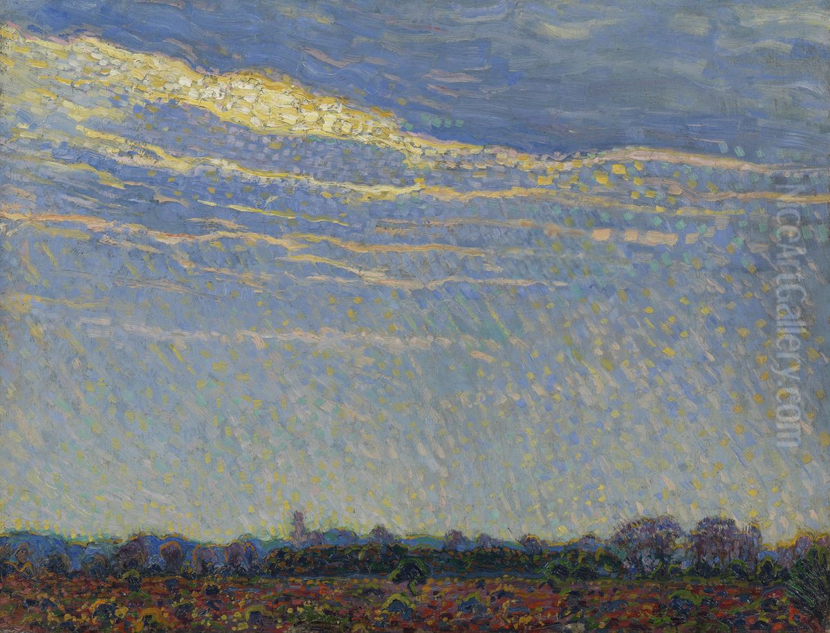 Herfstdag Oil Painting by Leo Gestel