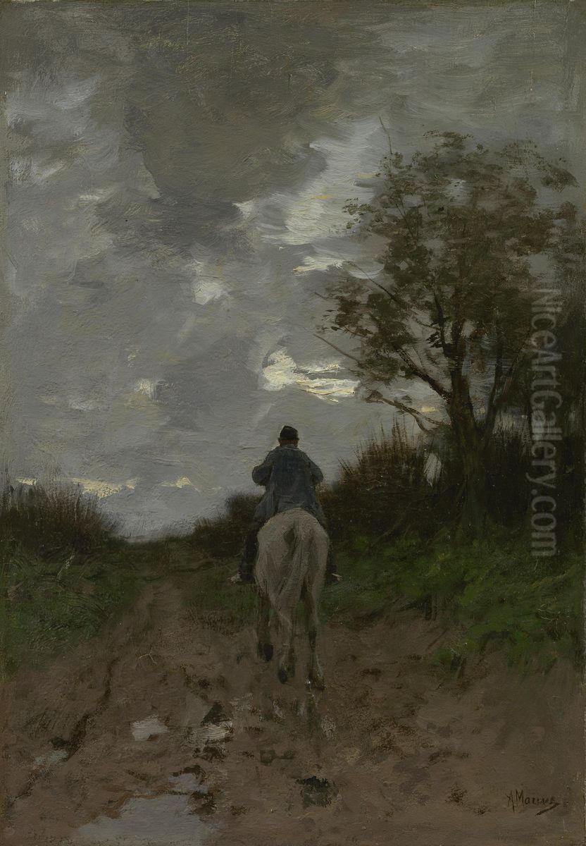 Homeward Bound Oil Painting by Anton Mauve