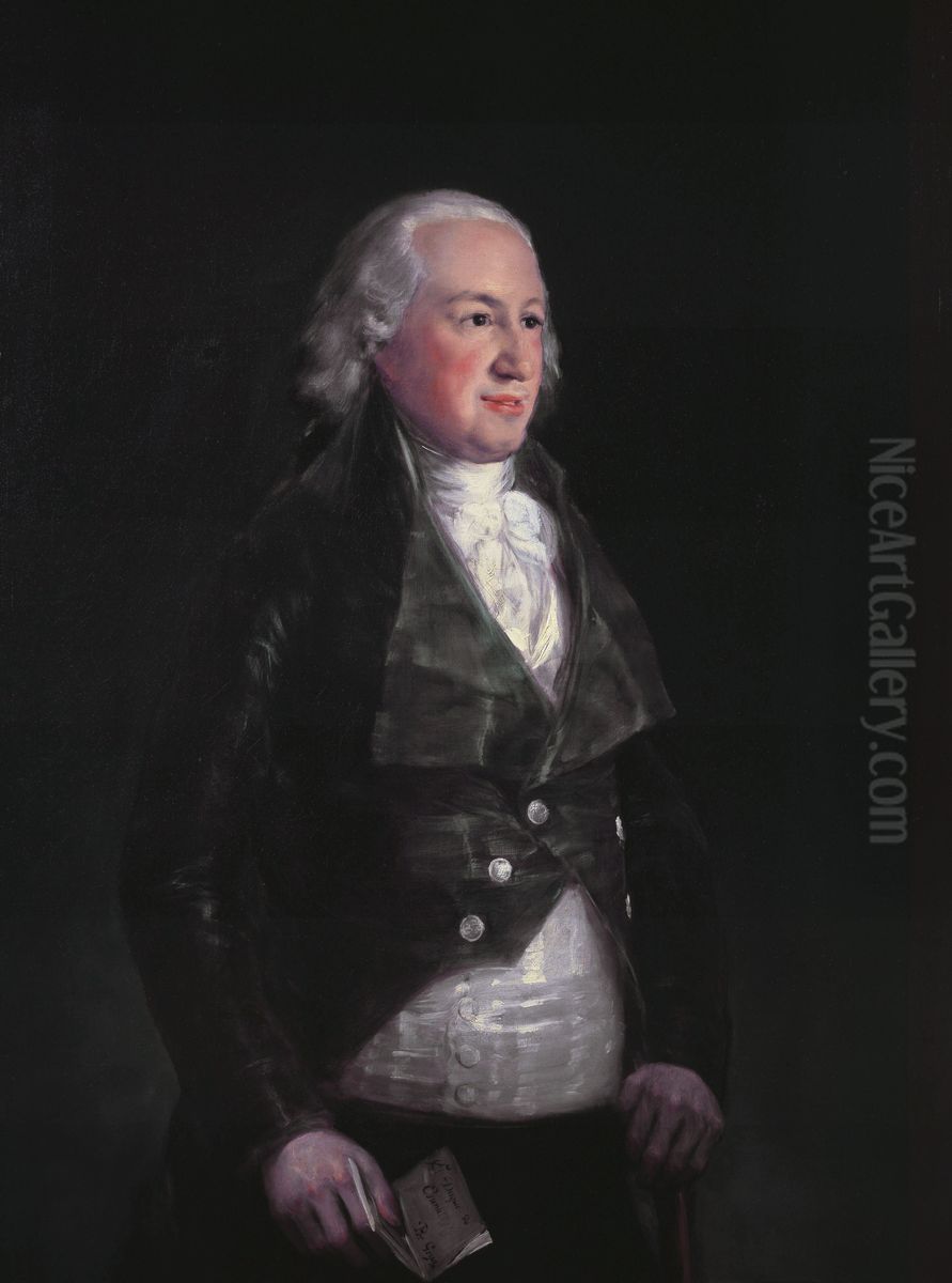 DonPedro de Alcantara Tellez Giron, The Duke of Osuna Oil Painting by Francisco Goya Fuendetodos