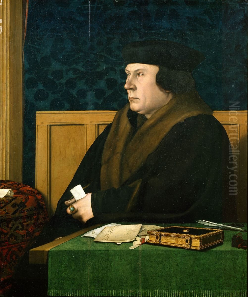 Thomas Cromwell Oil Painting by Hans Holbein the Younger