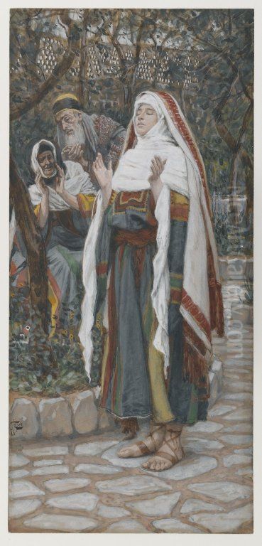 The Magnificat Oil Painting by James Jacques Joseph Tissot
