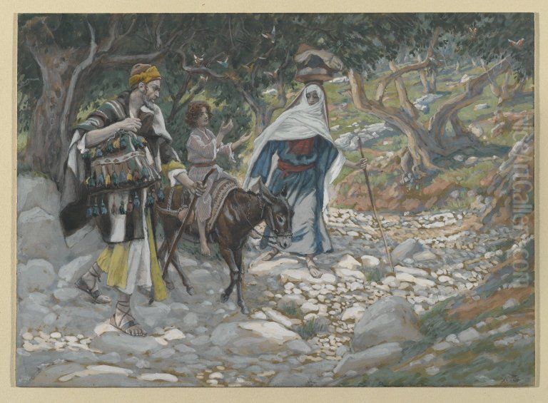 The Return from Egypt Oil Painting by James Jacques Joseph Tissot