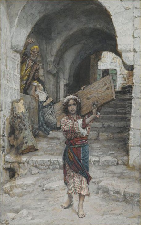 The Youth of Jesus Oil Painting by James Jacques Joseph Tissot