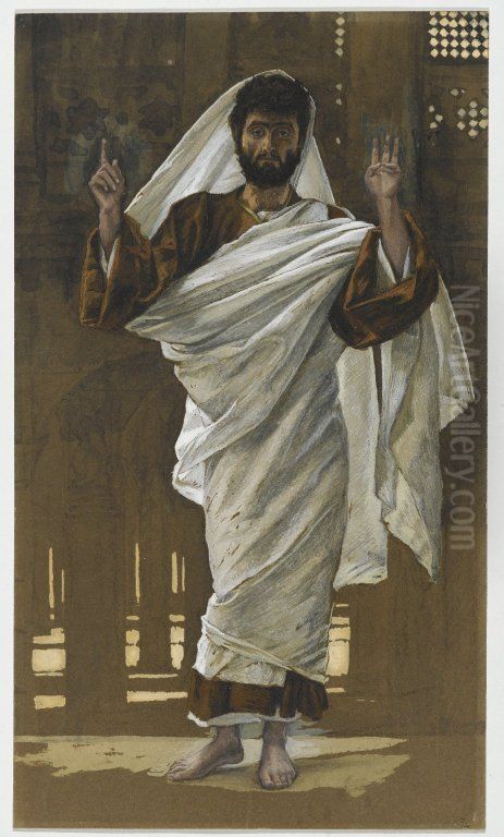 Saint Barthelemy Oil Painting by James Jacques Joseph Tissot