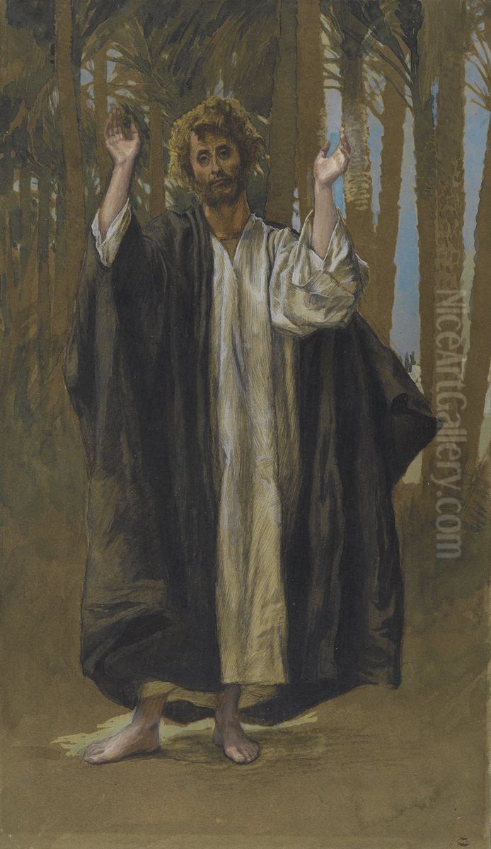 Saint Simon Oil Painting by James Jacques Joseph Tissot