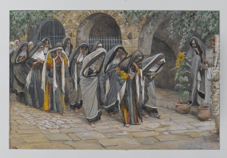 Les femmes saintes Oil Painting by James Jacques Joseph Tissot