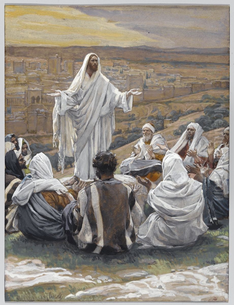 The Lord's Prayer Oil Painting by James Jacques Joseph Tissot