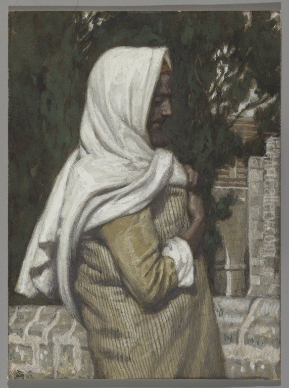 Lazarus Oil Painting by James Jacques Joseph Tissot