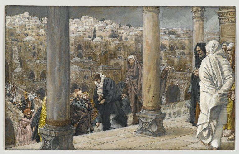 Les gentils demandent a voir Jesus Oil Painting by James Jacques Joseph Tissot