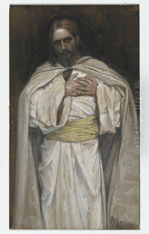 Our Lord Jesus Christ Oil Painting by James Jacques Joseph Tissot